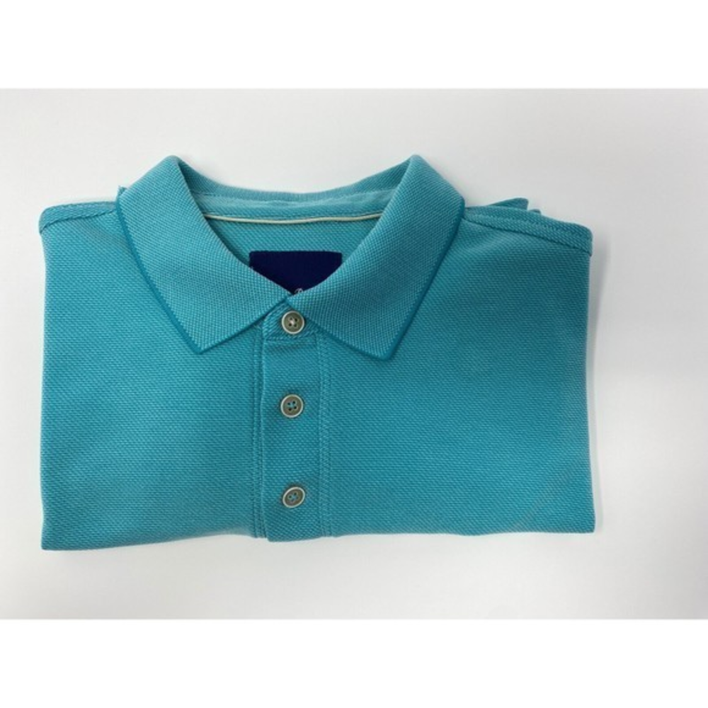 TOMMY BAHAMA Mens GOLF Polo Shirt Sz.LG/Turquoise-Blue‎ color/Modal Fabric Blend